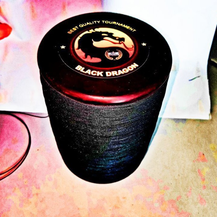 Gelasan Black Dragon 6000 Yard Senar Cirebon