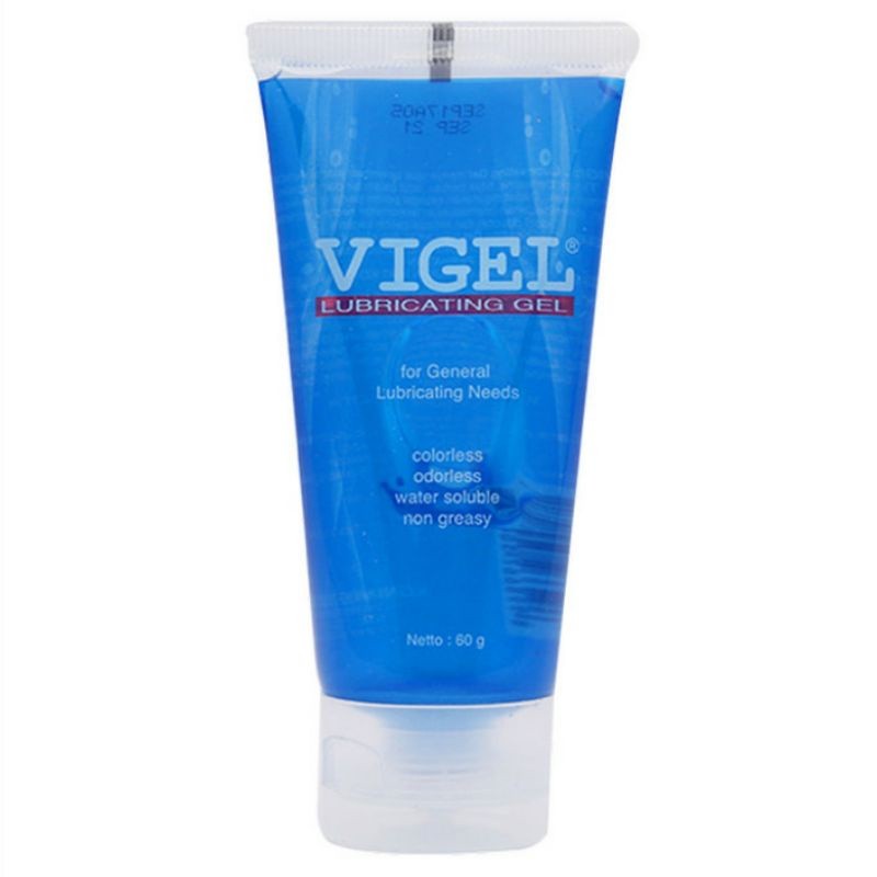 Vigel lubricant gel 30 & 60 gr - pelumas ms v * kumbaraid9 *