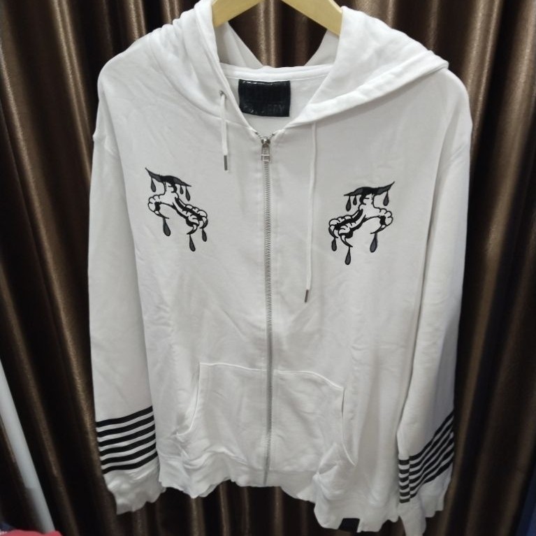 HOODIE ZIPPER ED HARDY like new