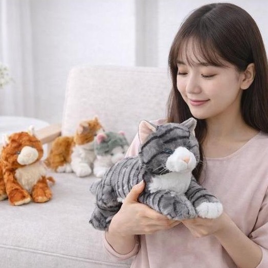 Boneka Kucing Lucu Ukuran M L Xl Lucu Dolls Boneka Kucing Toys Pasti Promo