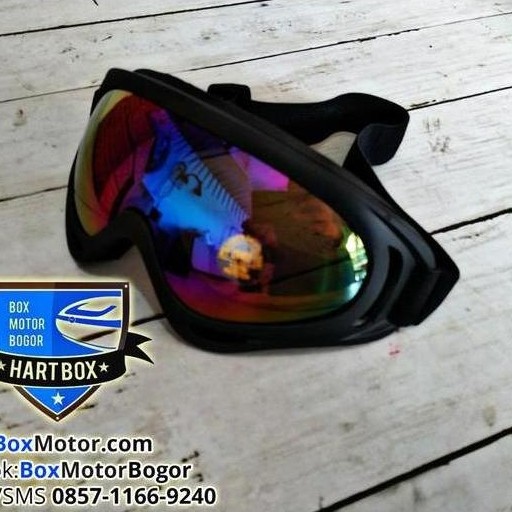 Goggles Glasses Anti UV kacamata Motor Anti Debu Kaca mata cross terlaris