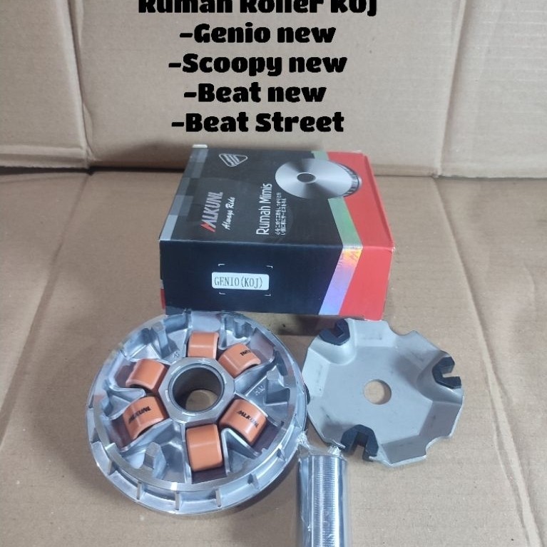 Rumah Roller Set Genio/Beat/Scoopy 2021-2026 Original Mikuni
