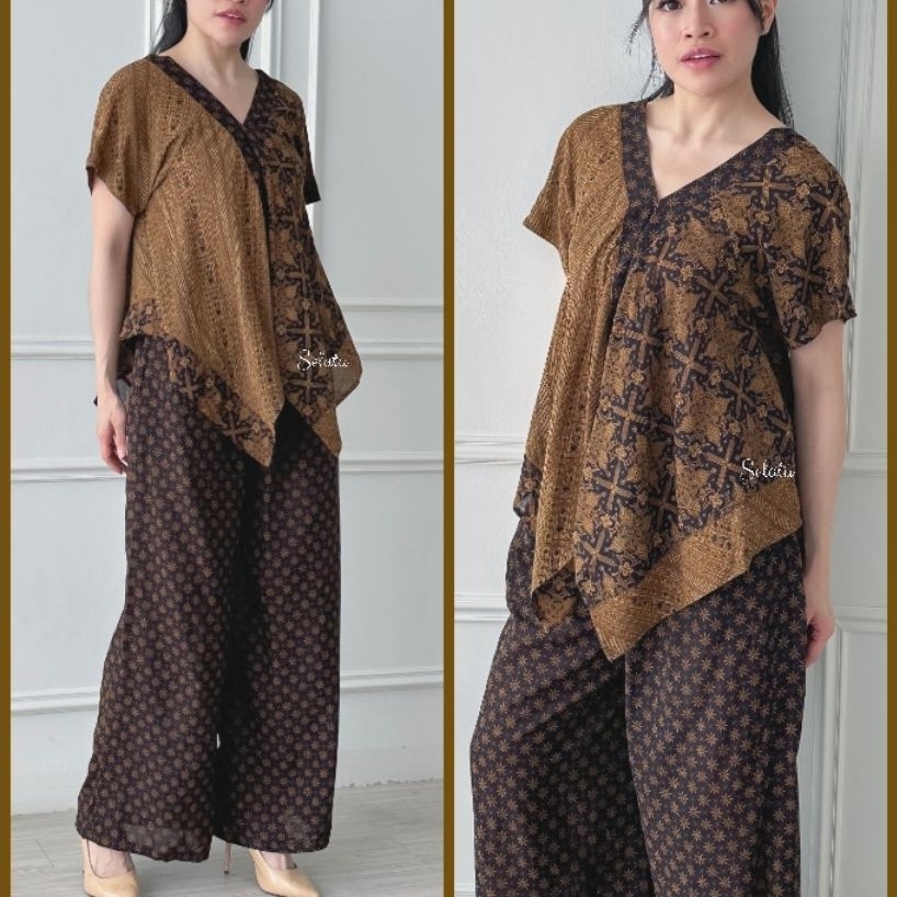 Blus Batik Paris Ashe