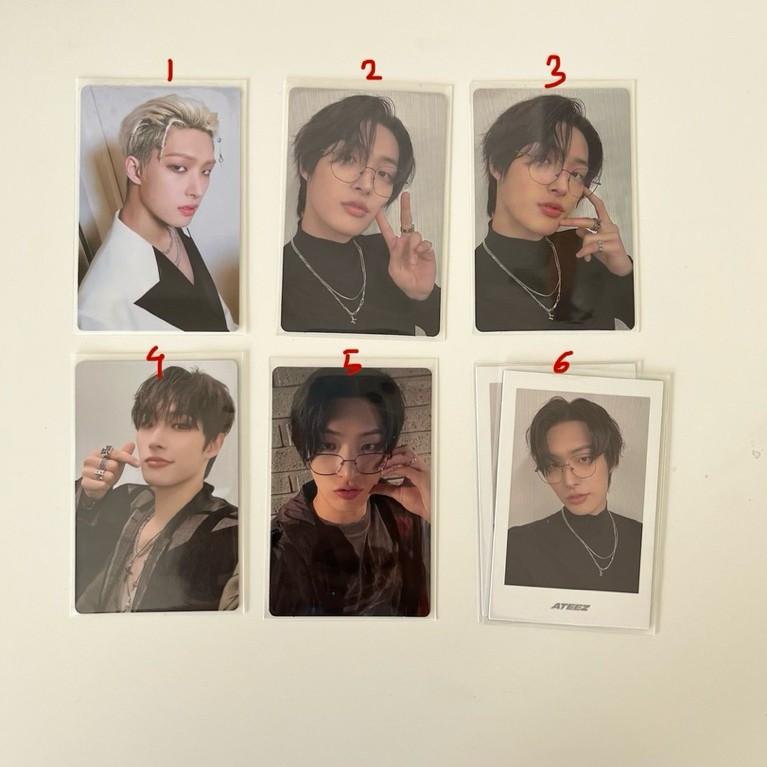 Ateez mingi photocard