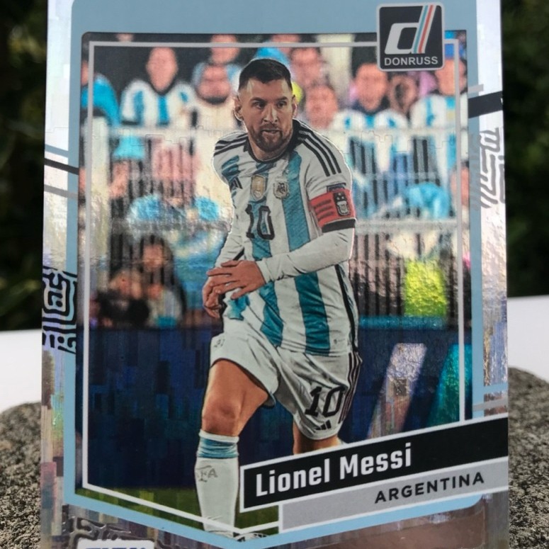 PANINI DONRUSS SOCCER LIONEL MESSI AGENTINA KARTU LANGKA 2023