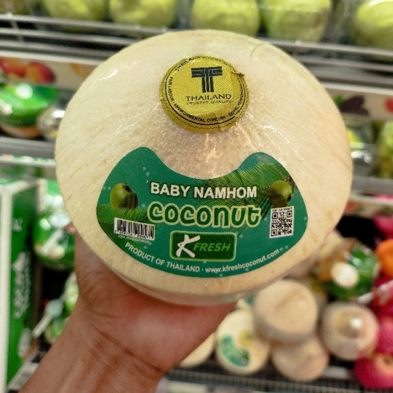 Kelapa thailnd baby namhom coconut fresh kelapa import Thailand