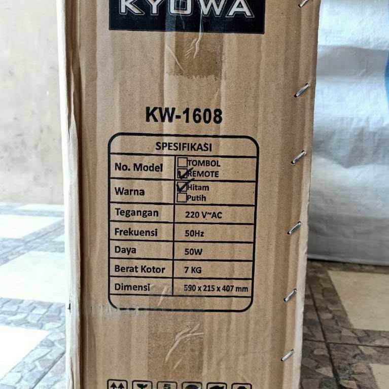 Kipas Angin tinggi kyowa 16'' KW 1608/ Kipas angin berdiri / Stand fan Putih/KYOWA Kipas Angin