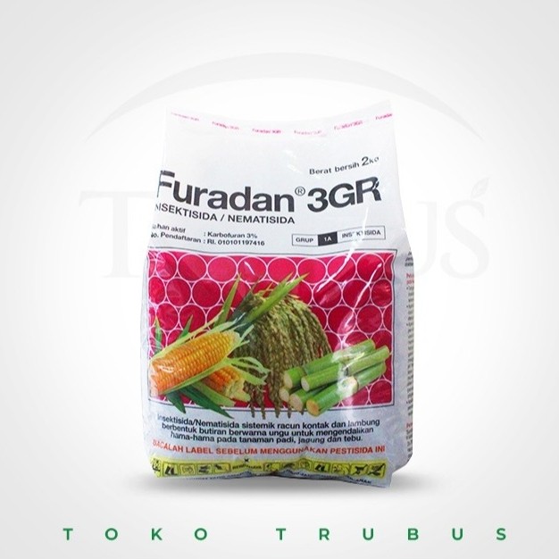 TRUBUS - PESTISIDA FURADAN 3G 2 KG