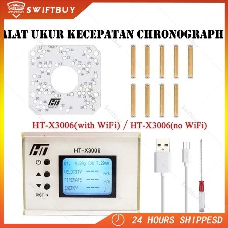 Alat Ukur Kecepatan Chronograph Hante X3006 WiFi Edition - Pengukur FPS Digital Chronograph HT-X3006