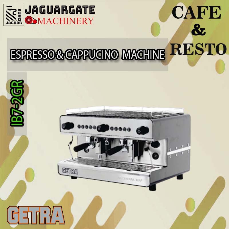 MESIN KOPI ESPRESSO GETRA IB7-2G / IB7 2G IBERITAL COFFEE MACHINE ESPRESSO CAPUCCINO ORIGINAL