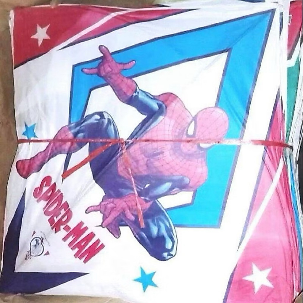 Mainan Layangan Kertas uk 40x40 cm || Layangan Kertas Motif Gambar