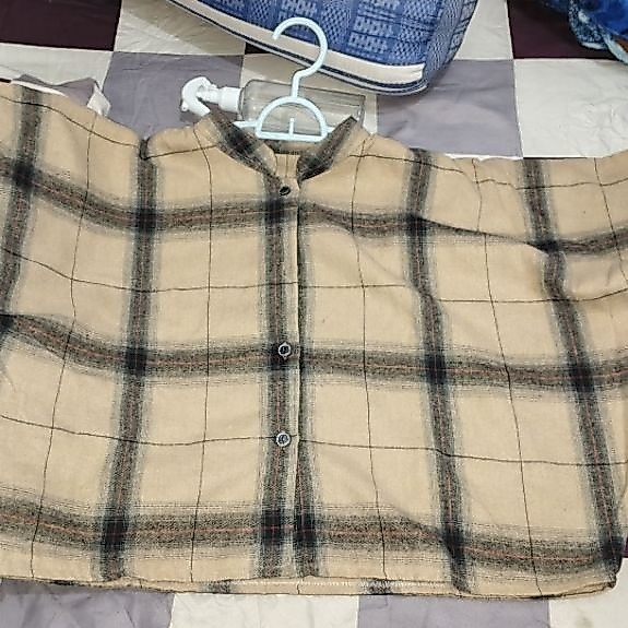 pl kemeja tamara batwing flanel oversize