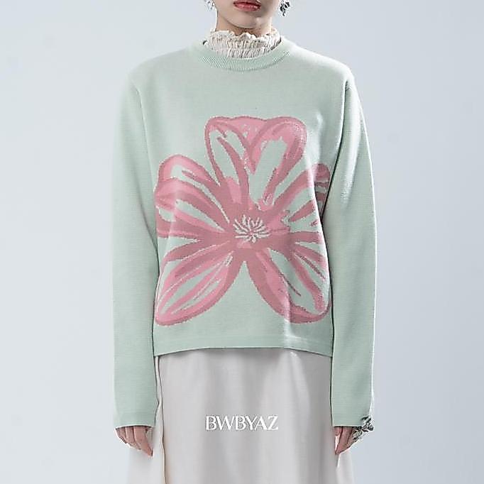 Bebasaja- Bwbyaz - Claire Blossom Knit (Ready Stock)