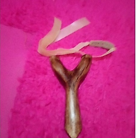 Ketapel Cabang Kayu Natural Slingshot