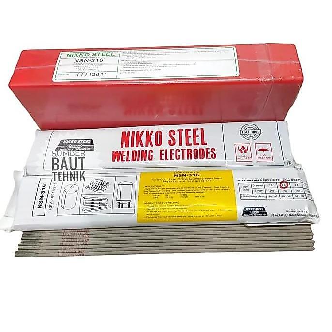 Promo Nikko Steel Kawat Las Stainless 316 2.0 2,0 Mm Nsn 316 / Nsn-316 ( Per Qty ) Cod