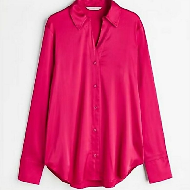 H*M Satin Blouse