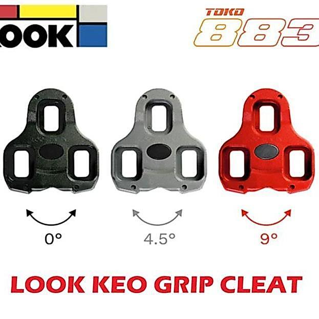 Cleat Look Keo Grip - Cleat Sepatu Sepeda Road Bike Look Original *