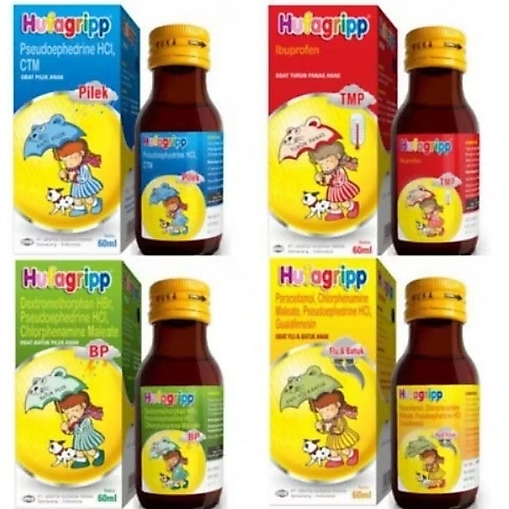 HUFAGRIP FLU BATUK // HUFAGRIP KUNING // HUFAGRIP FORTE