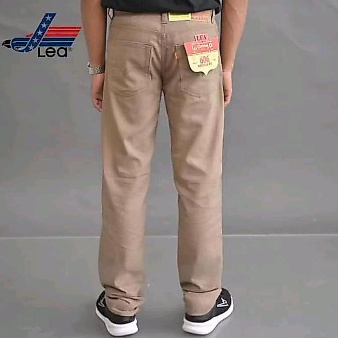 HARGA PRODUK Celana panjang chinos pria LEA Original 606 long pants standar reguler fit celana kanto
