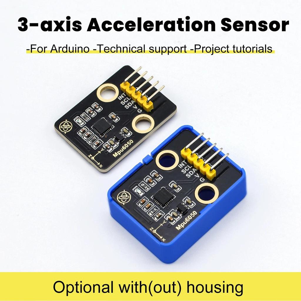 Sensor Akselerasi Tiga-Axis MPU6050 BARU Antarmuka I2C untuk Robot Arduino Kompatibel dengan Blok Ba