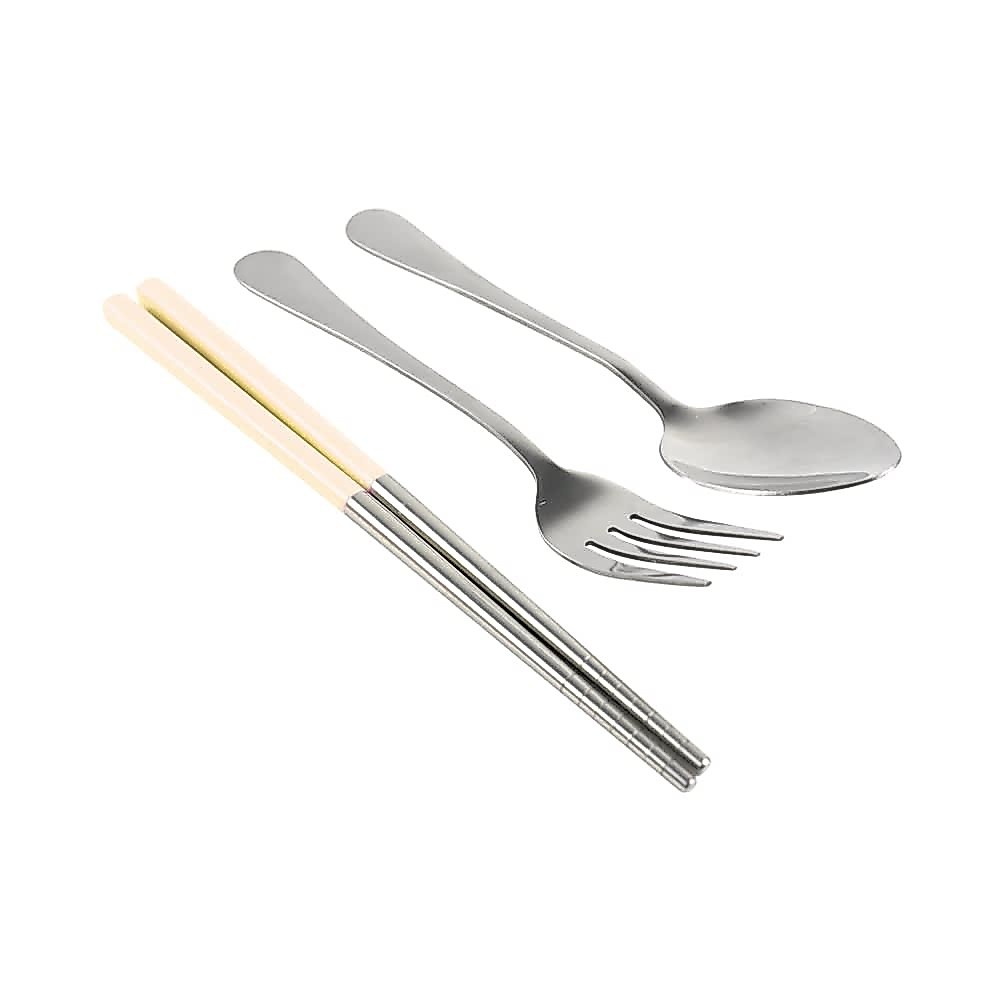 INFORMA - APPETITE SET ALAT MAKAN SUMPIT SENDOK GARPU / TEMPAT SENDOK TRAVEL / CUTLERY SET WITH BOX