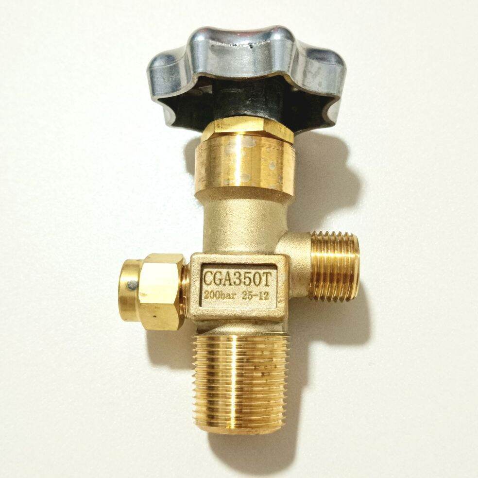 Valve Kran Tabung CNG Compressed Natural CGA350 CGA 350