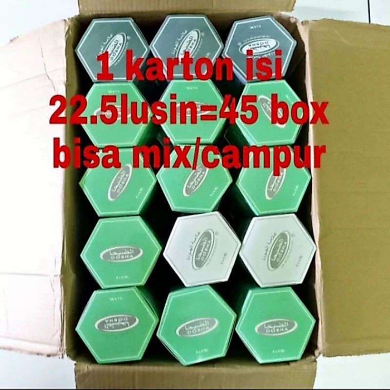 Paket Usaha 1 Karton Dobha 6ml Isi 22,5 Lusin 45box 270pcs / Bisa Aroma Campur