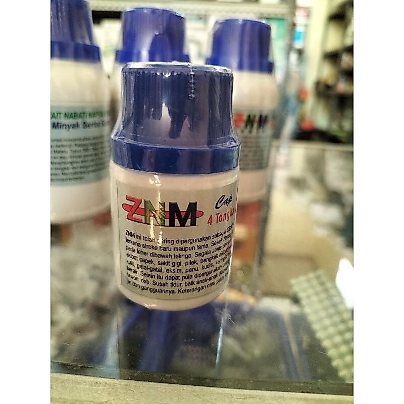 ORIGINAL MINYAK ZNM HABIB CAP 4 TONGKAT 50 ML