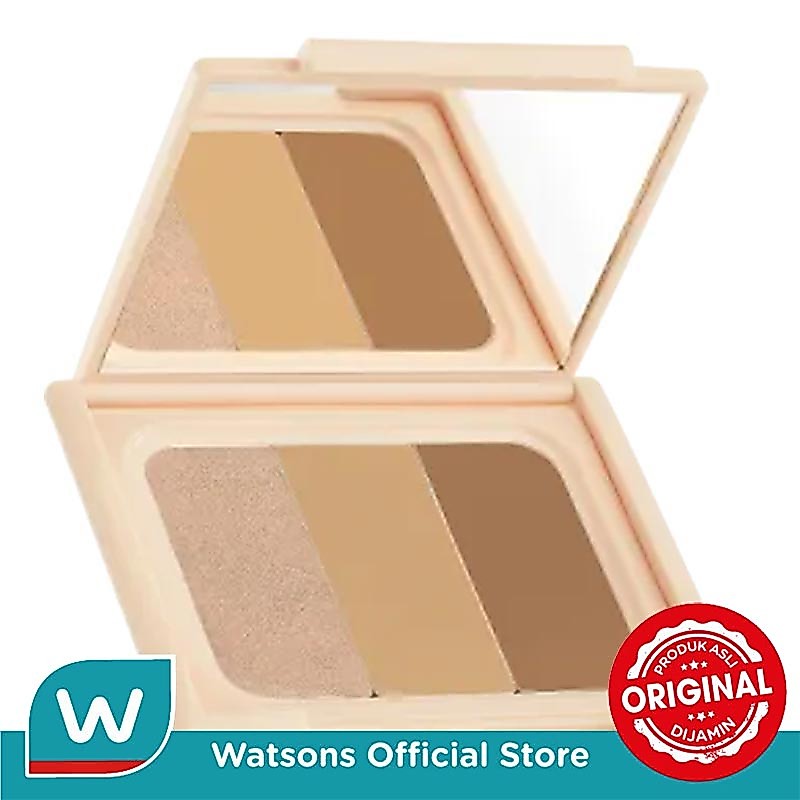 WARDAH Colorfit Highlighter & Contour Palette 01 Light