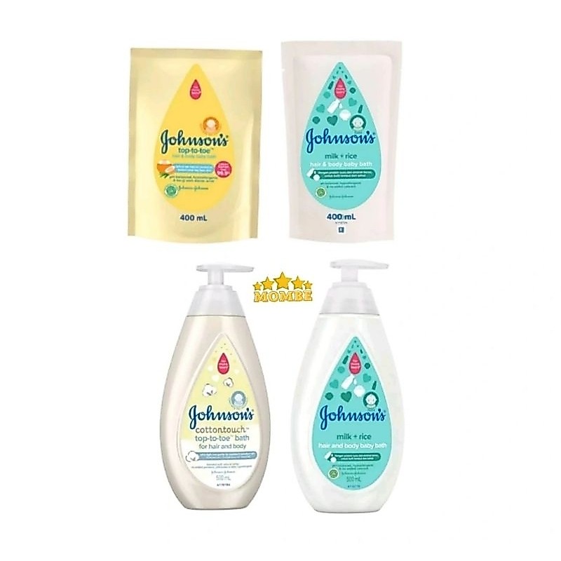 JOHNSON HAIR & BODY BATH- SABUN JOHNSON/SABUN BAYI PUMP/KEMASAN REFILL