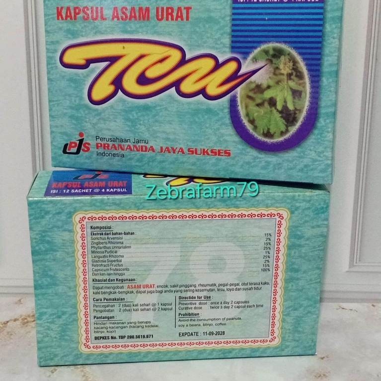 [Herbal_Jakbar] HERBAL NEW 999 Langsung Seger TCU satudusss   (obat asam urat)
