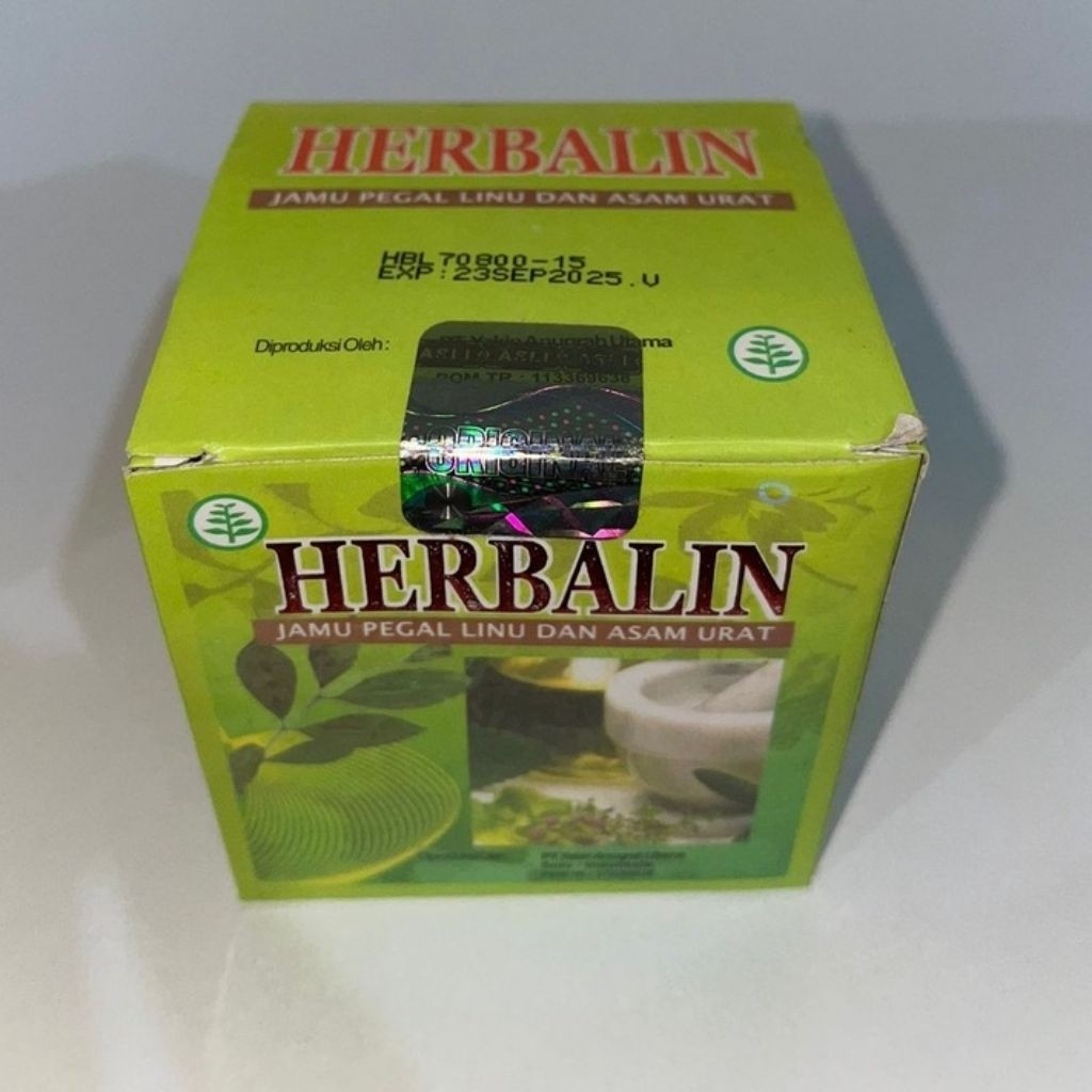 HERBALIN obat asam urat HERBALIN ORIGINAL
