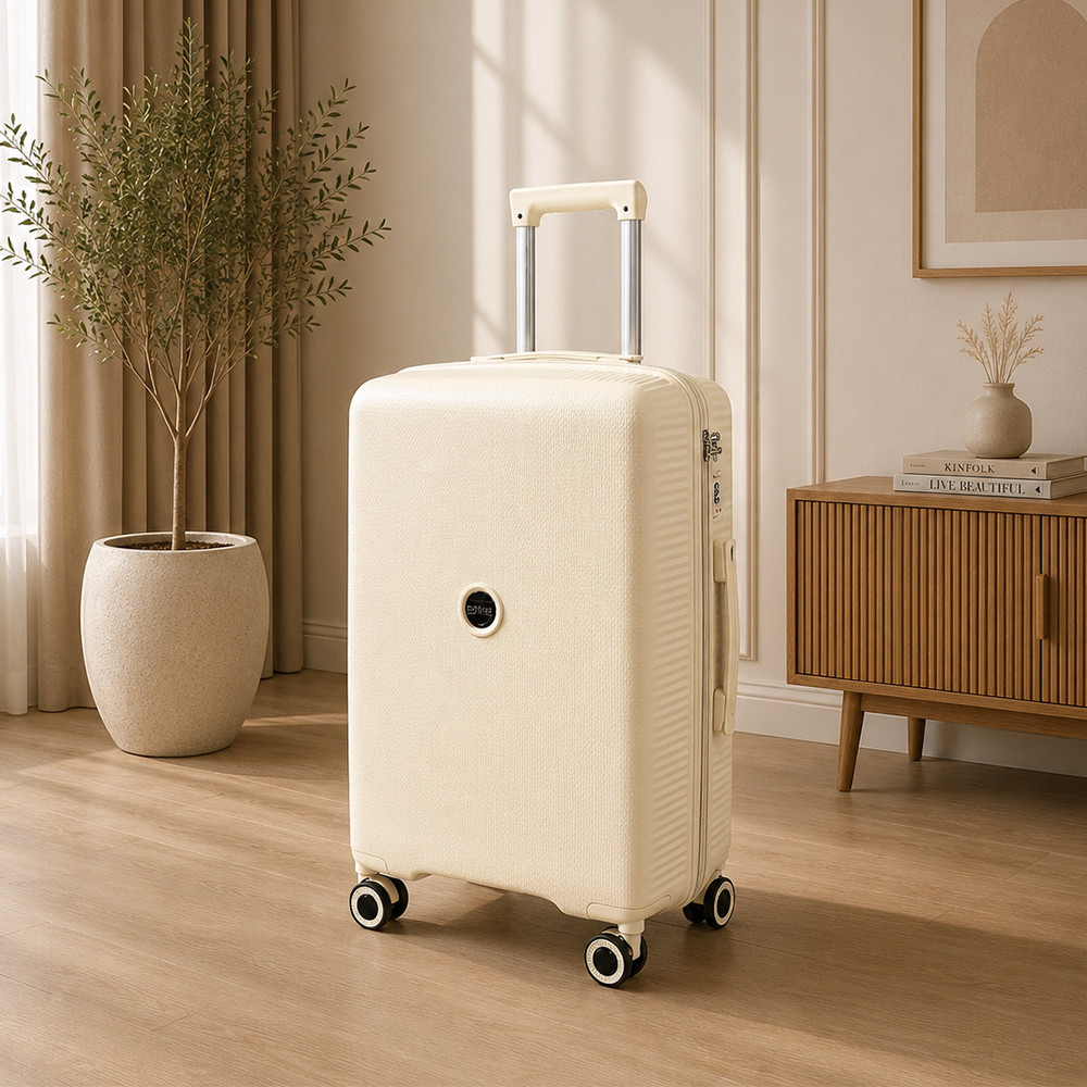 Koper PP041 TSA Lock Koper Kabin 20 Inch Koper Bagasi 24 Inch PP Premium Roda 360°