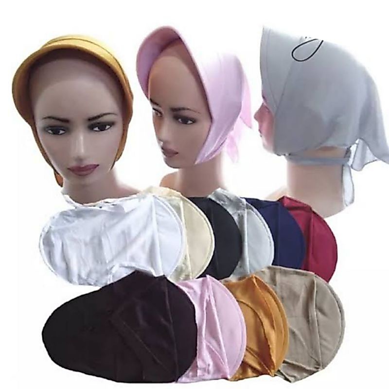 Ciput TOPI SEGITIGA Pet / Ciput Daleman Hijab Kerudung Tali Model Segitiga