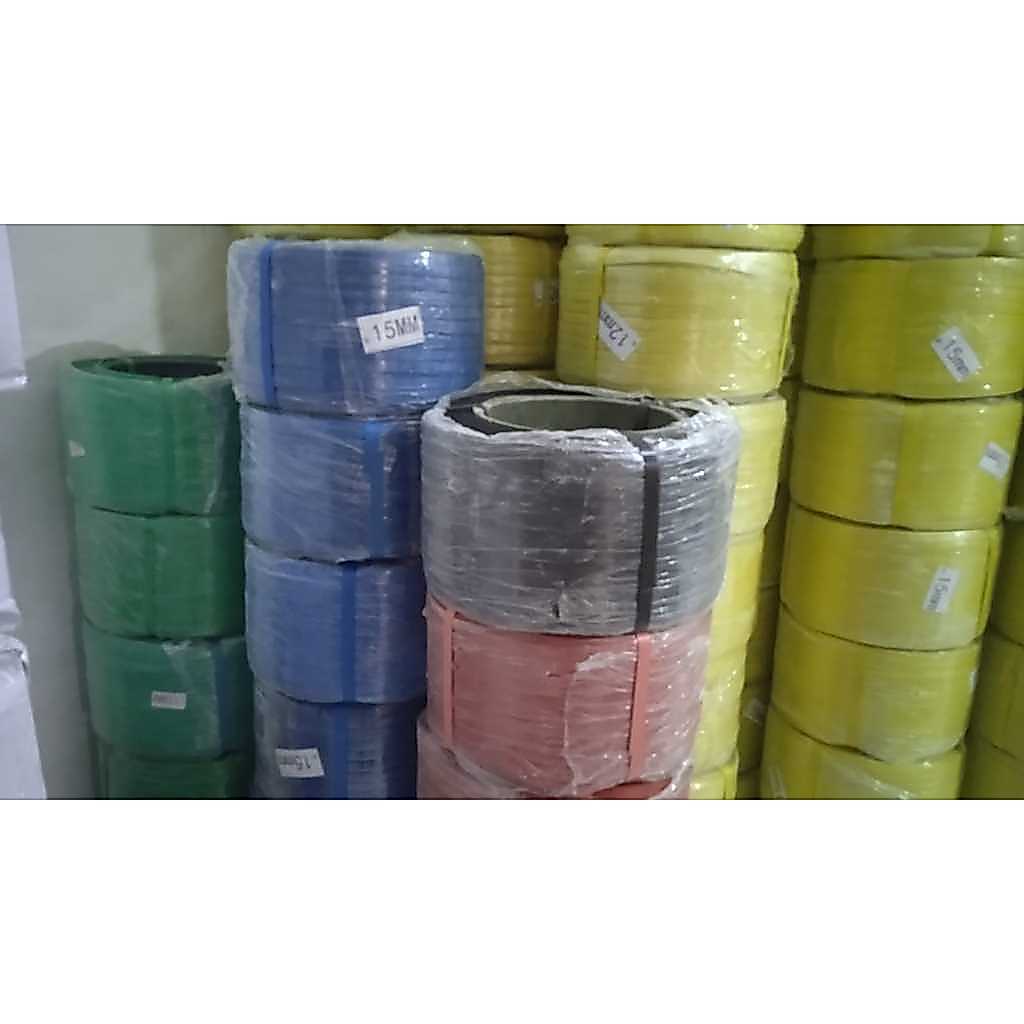 Tali Strapping Band  Strap Plastik PP roll tebal warna lebar  15mm