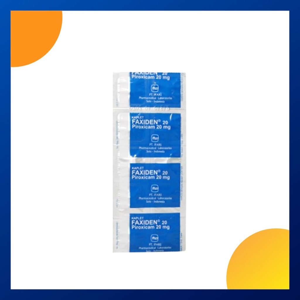 FAXIDEN 20 20 MG 1 STRIP @ 10 KAPLET