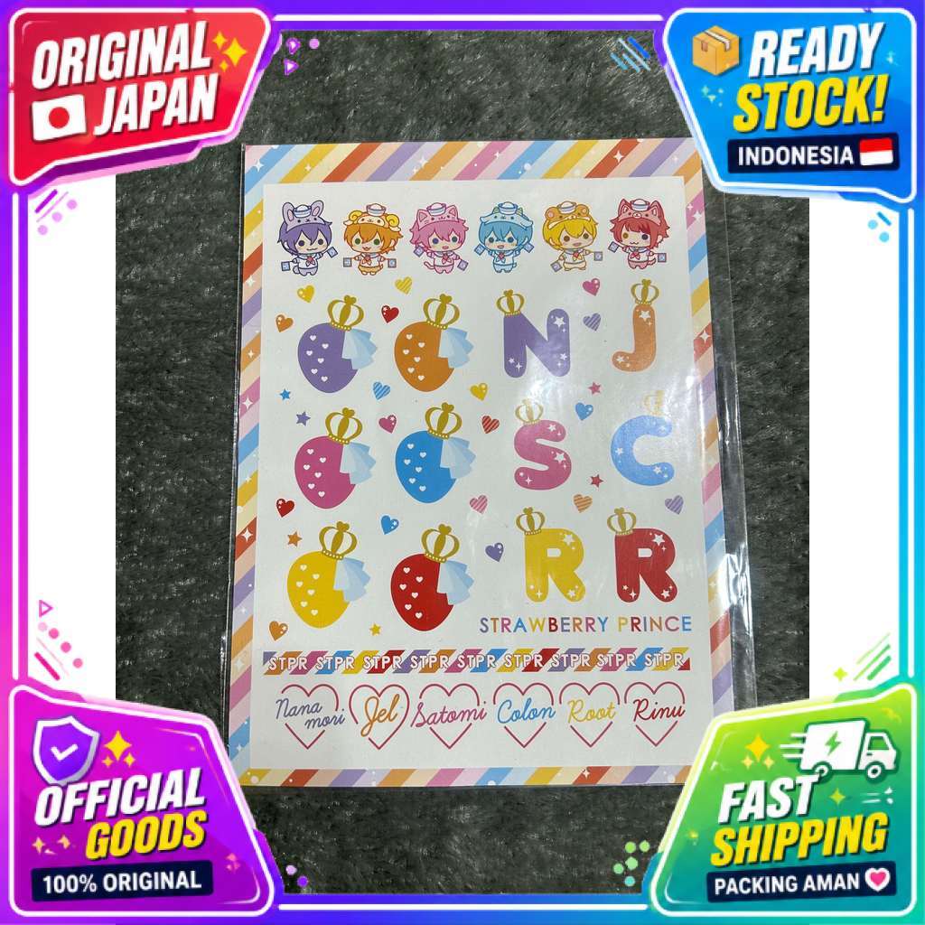 [OFFICIAL MERCHANDISE] STICKER : STRAWBERRY PRINCE