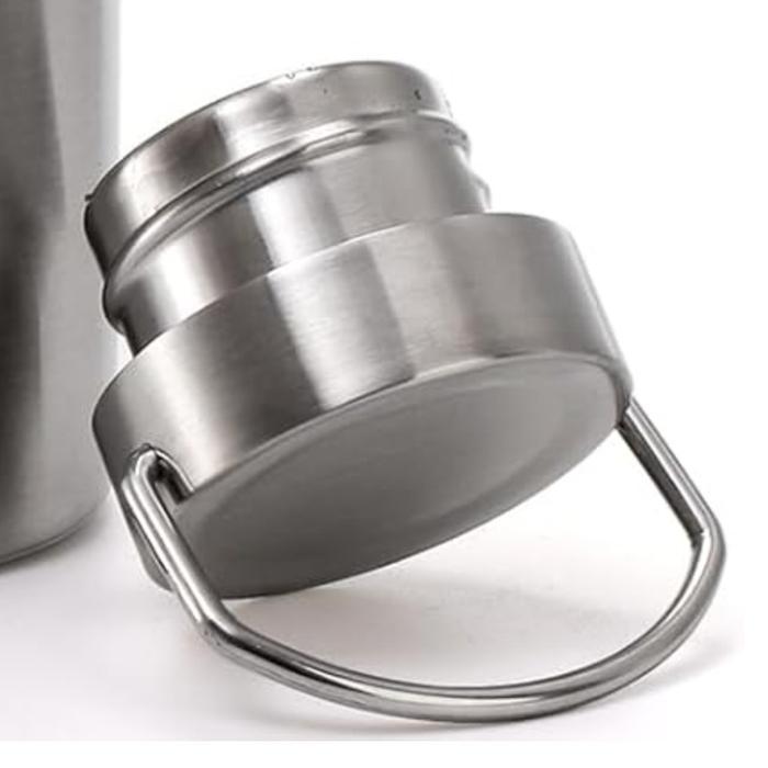 Stainless Steel Water Bottle 350ml Botol Minum Stainless Eco Friendly - Tutup Stainless
