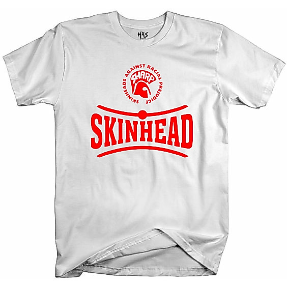 SHARP SKINHEAD TSHIRT 24S WHITE