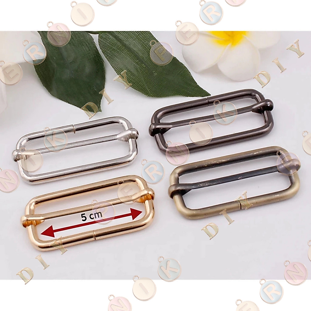 Aksesoris Tas Ring Jalan 5 cm (A) / SRE / Geser - Aksesoris Tas (IMPORT)