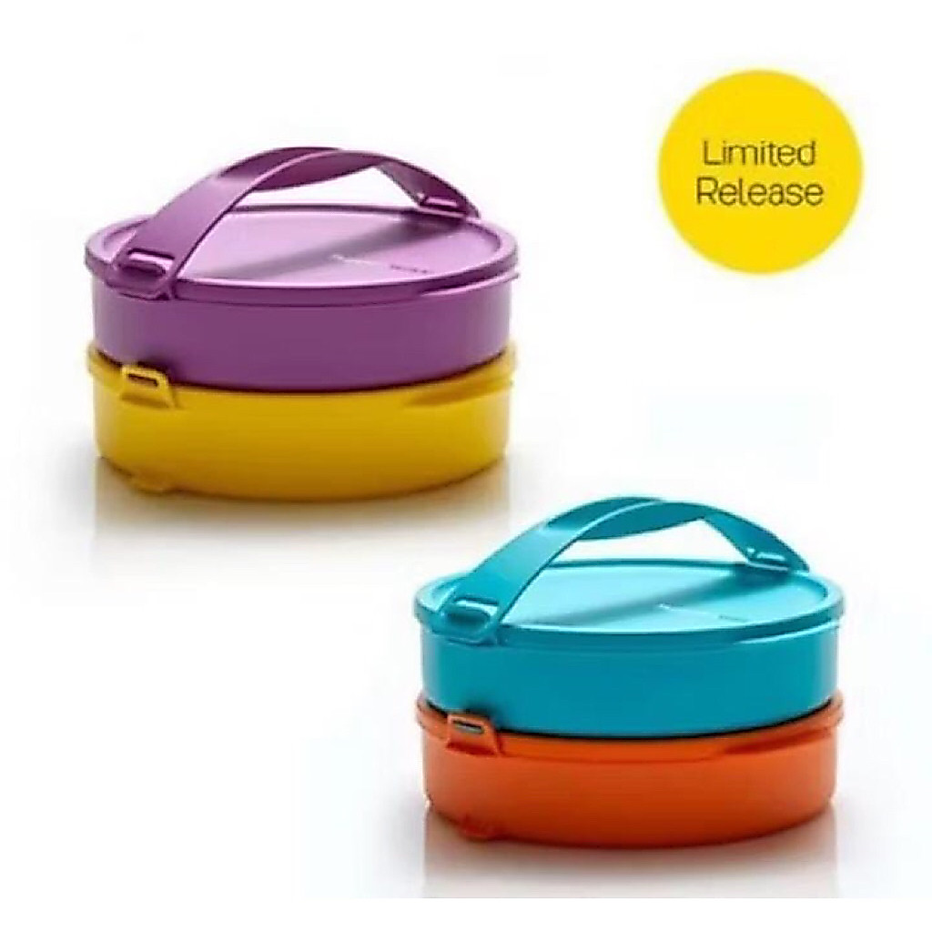 Big Promo Rantang 2 Susun Tupperware(1Set Isi 2)