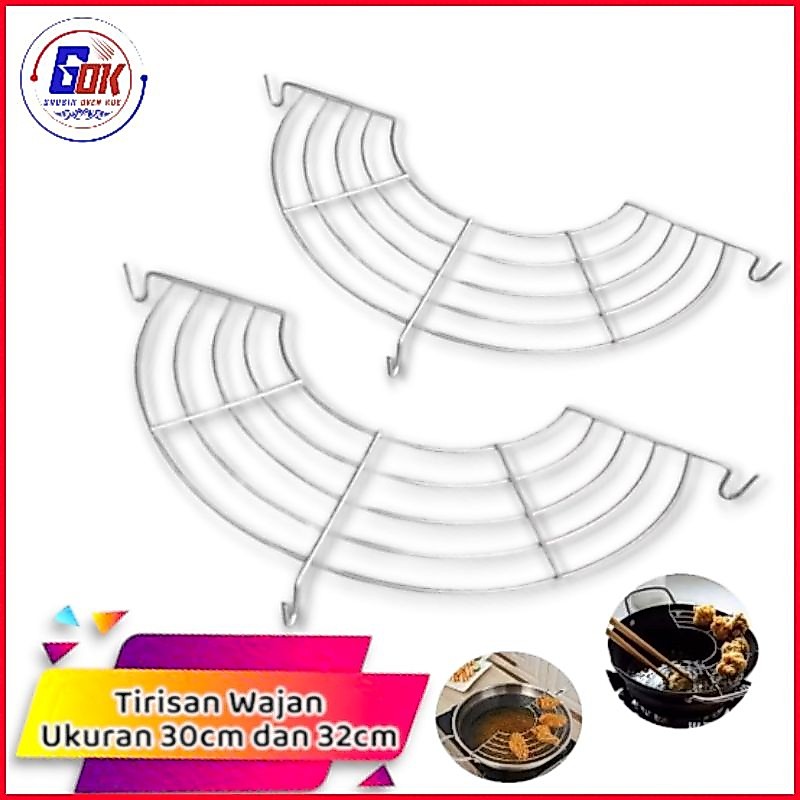 Rack Peniris Minyak Gorengan / rak Peniris Wajan Penggorengan / Rak Tirisan Wajan