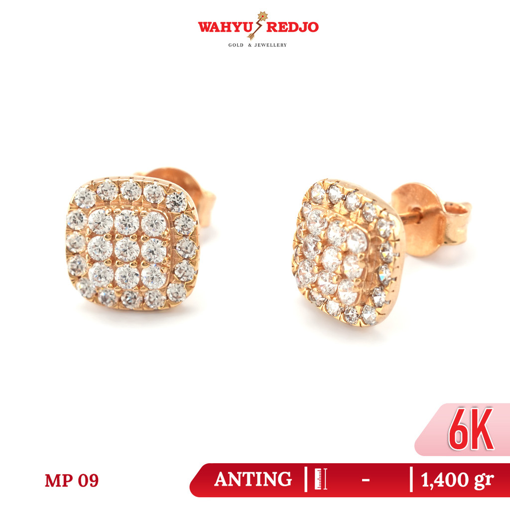 Anting Emas 6K Wahyu Redjo AN-6K 30785353 Non Pameran
