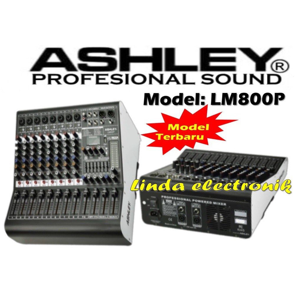 power mixer ashley lm800p ashley lm 800p ashley lm800 p garansi resmi original