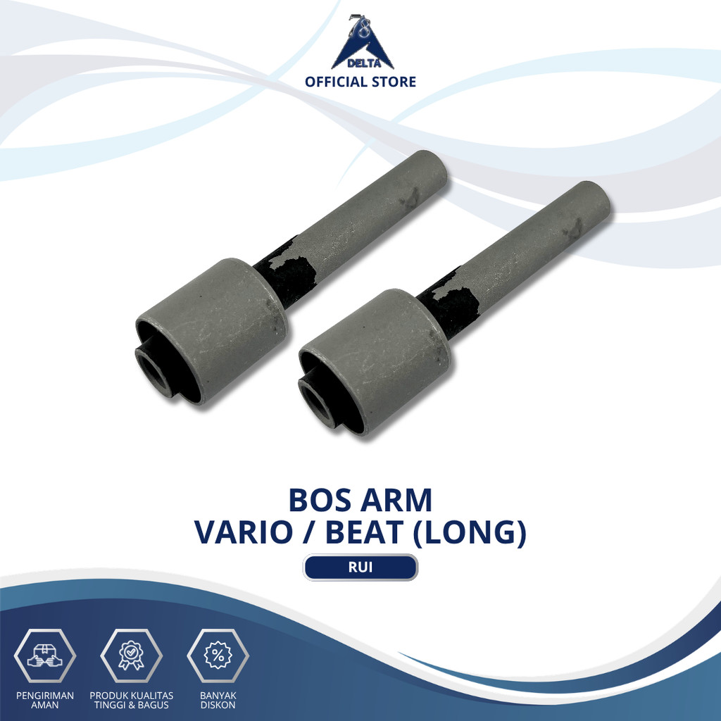 BOS ARM VARIO / BEAT LONG - BOSH ARM VARIO TECHNO 125 PANJANG BUSHING MOUNTING SWING AREM HONDA BEAT