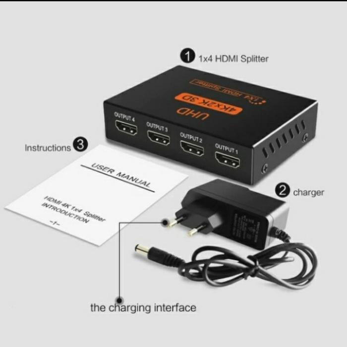 Hdmi Splitter 4 Port 4K Spliter