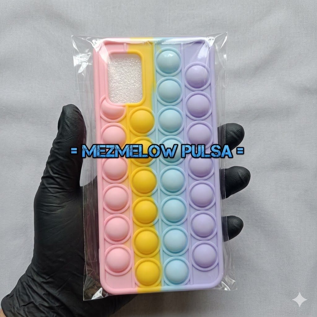 Case Lembut Soft Case Pop it Rainbow Silicone Soft Case SAMSUNG A51 / SAMSUNG A31
