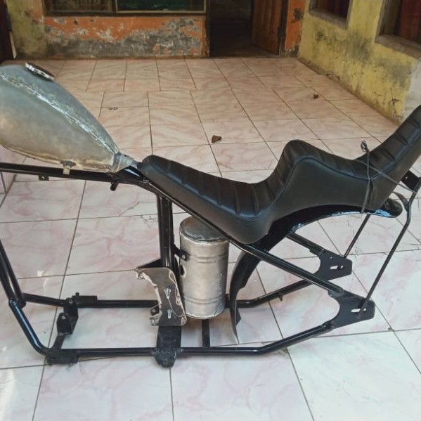 Rangka Chopper Mentahan PNP Honda GL Tiger Mega Pro
