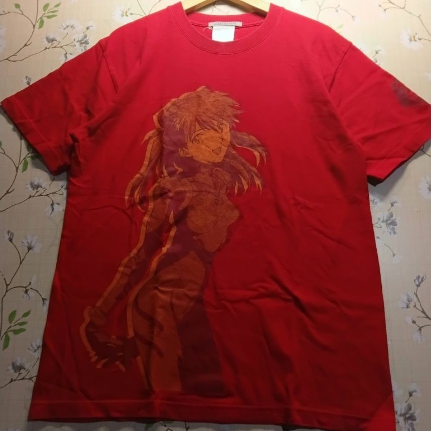 kaos cospa anime evangelion official bukan bootleg