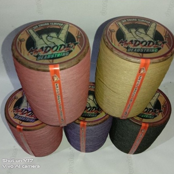 GELASAN DEAD STRING BAHAN MATOT PUTIH SIZE 022 Full MATOT PANJANG 6000YARD